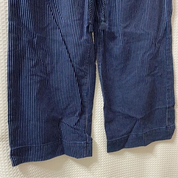 NWT LOFT High Waisted Pinstripe Wide Leg Pants - Picture 3 of 5